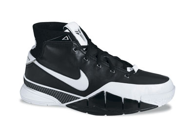 Kobe Bryant Nike Air Zoom Kobe I black and white