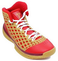 Kobe Bryant basketball shoes: Nike Zoom Kobe III, All-Star Game Edition, red and gold