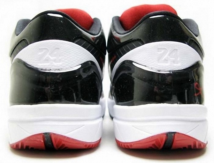 Kobe Bryant Nike Zoom Kobe IV (4), with colors black, white and red. Picture 03