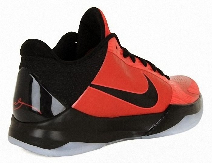 Kobe Bryant Nike Zoom Kobe V (5), 2010 All-Star Game Edition with colors red, black and white. Picture 05