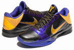 Nike Zoom Kobe V 5 Lakers Away Edition Picture 01