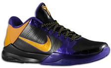 Kobe Bryant Signature Shoes Nike Zoom Kobe V (5) for the 2009-10 NBA Season