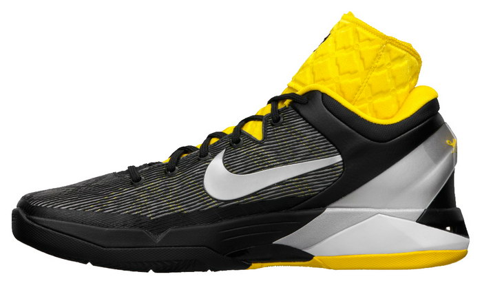 Kobe Bryant Nike Zoom Kobe VII (7), System Supreme with colors black, white and gold. Picture 03
